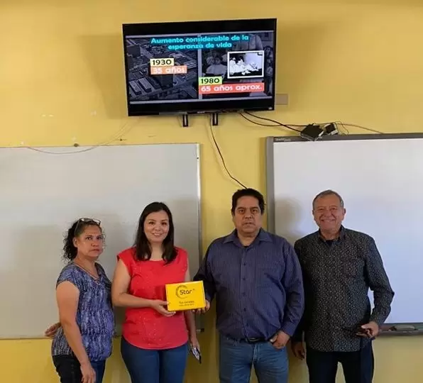 Programa de renovaci�n tecnol�gica en telesecundarias