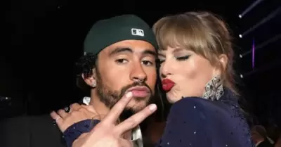 Taylor Swift y Bad Bunny podran colaborar.