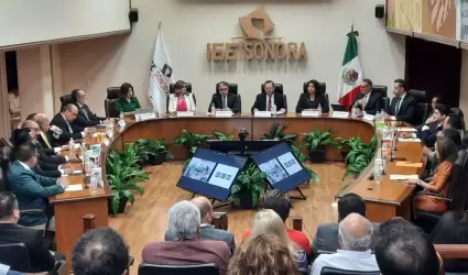 Inicio del proceso electoral 2023-2024 en Sonora