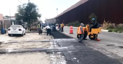 Obras en colonia Segunda Secci�n