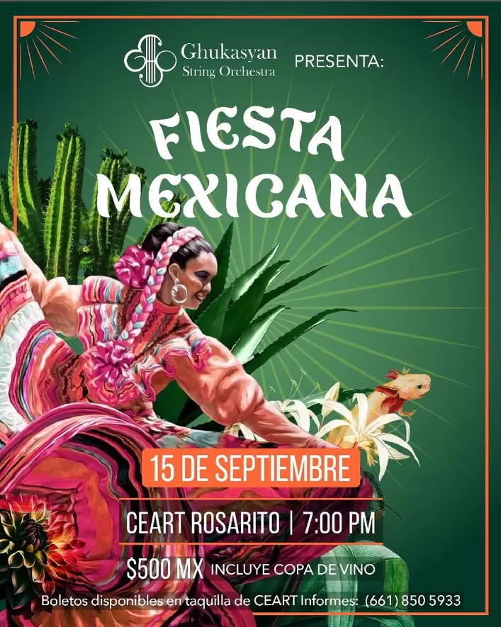 Concierto "Fiesta Mexicana" en Rosarito