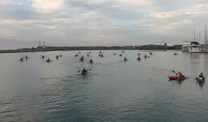 Primer torneo de pesca deportiva en kayak