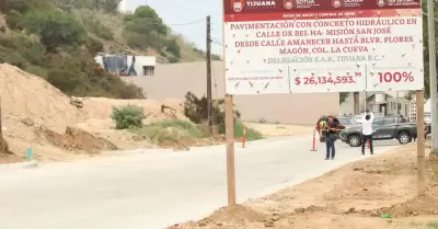 Inauguraci�n de calles prometidas en campa�a