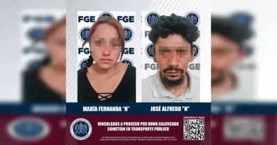 Presuntos asaltantes a unidad de transporte p�blico en Tijuana