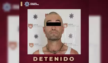 Agresor de mujer detenido