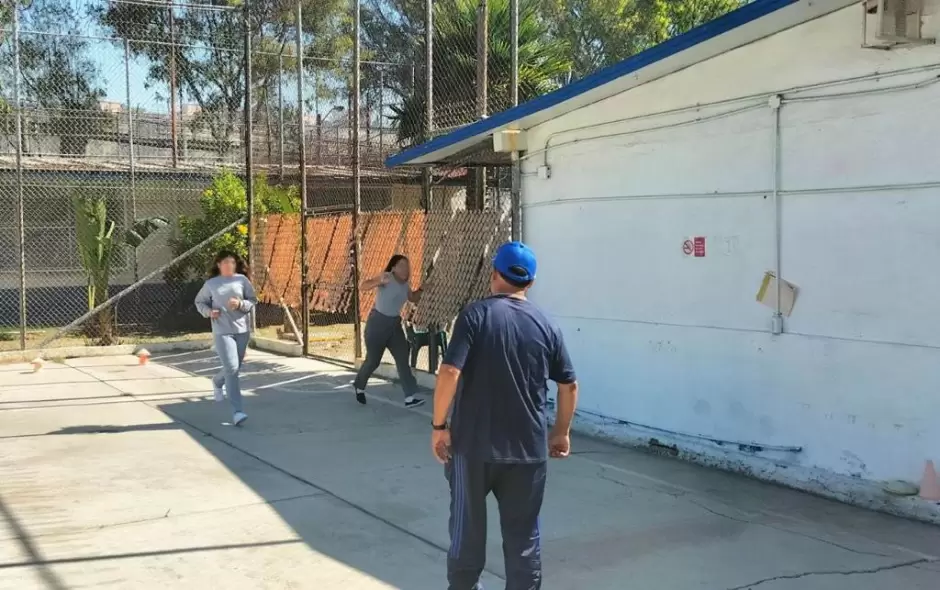 Desarrollo integral de la poblaci�n del CIA Tijuana a trav�s del deporte