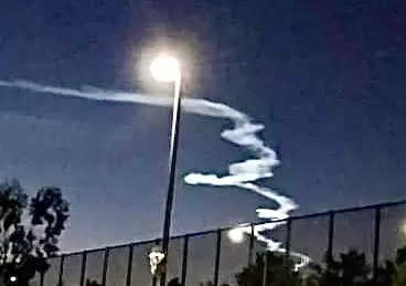 Lanzamiento de cohete espacial