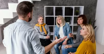 Sesi�n terapia grupo