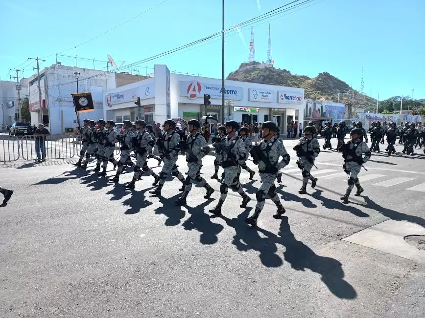 Desfile c�vico militar
