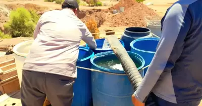 Recibe poblado ladrillera progreso agua para el bienestar de sus residentes