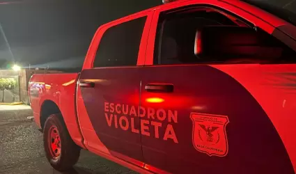 Operativo preventivo de Escuadr�n Violeta en Tijuana