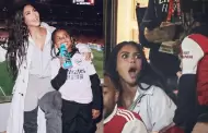 Kim Kardashian corrige a su hijo tras hacer se�a obscena a paparazzis