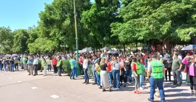 Evacuacin de Palacio Municipal por Simulacro Nacional