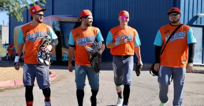 Entrenamientos de Naranjeros de Hermosillo