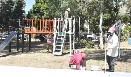 Parque en la Ampliaci�n Moderna