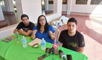 Alumnos con discapacidad de la Universidad de Sonora.