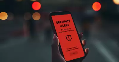 Alerta de seguridad en tel�fono m�vil