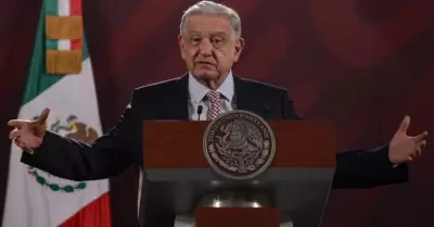 El presidente de Mxico, Andrs Manuel Lpez Obrador, en su conferencia de este