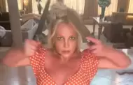 VIDEO: Britney Spears bailando con cuchillos