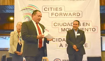 Participa Alcalde de Hermosillo en lanzamiento del programa Ciudades en Movimien