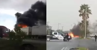 Bloqueos en Nuevo Le�n