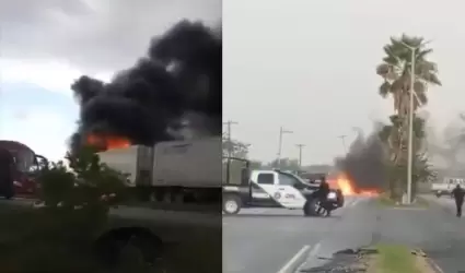Bloqueos en Nuevo Le�n