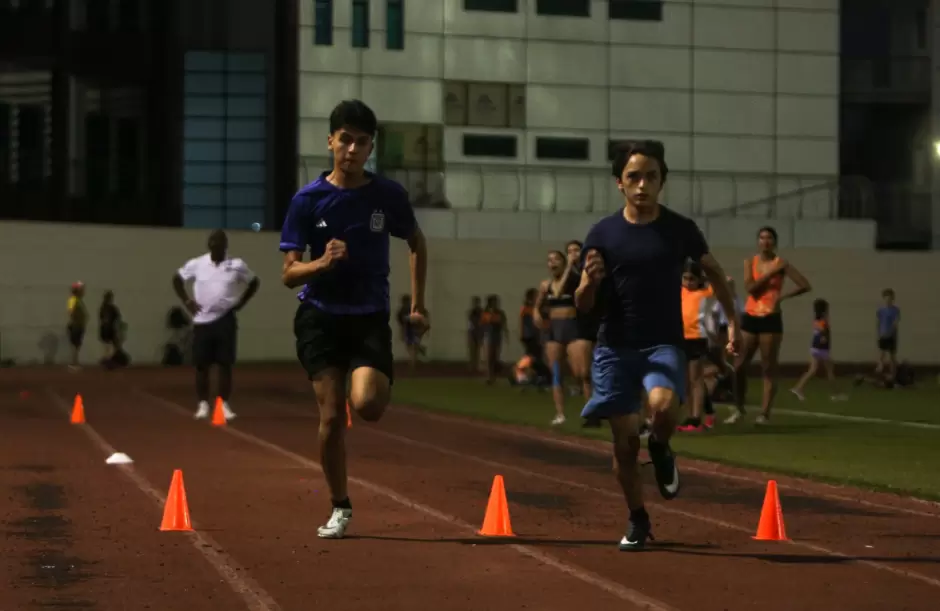 Aplican test pedagógico a talentos de velocidad en atletismo