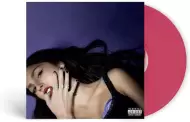 Exclusivo vinilo rosa brillante de "GUTS" de Olivia Rodrigo