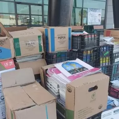 Campa�a de donaci�n de libros viejos en Tijuana