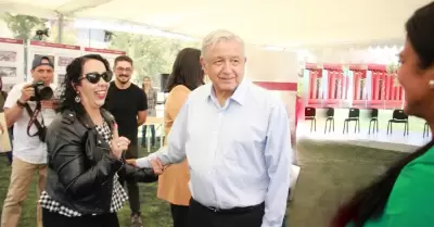 Brown Figueredo y Andr�s Manuel L�pez Obrador