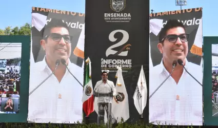 Segundo informe de alcalde de Ensenada