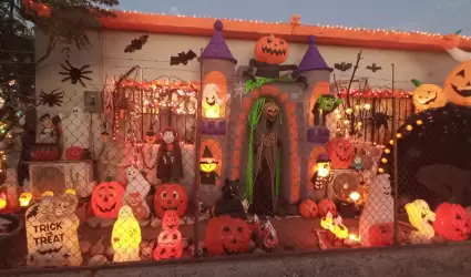 La casa de Halloween en Hermosillo