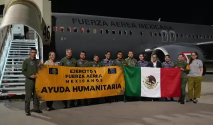 Avi�n de la Fuerza A�rea Mexicana, primer vuelo para rescatar mexicanos de Israe
