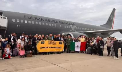 Mexicanos llegan de Israel a Madrid en puente areo de la FAM