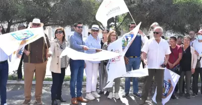 Obra de pavimentaci�n en la colonia Moderna
