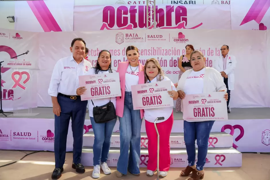 Ampl�an "Ruta Rosa" de mastograf�as gratuitas para mujeres de BC