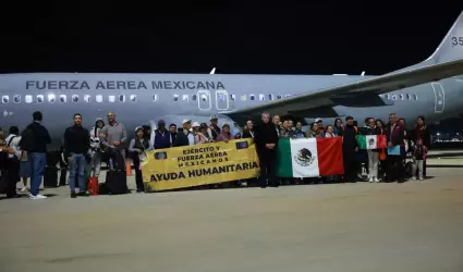 Mexicanos repatriados por el conflicto entre Israel y Hamás