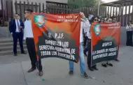 Trabajadores del Poder Judicial de la Federacin exigen respeto a sus derechos