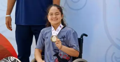 Rosa Isela Rasc�n Ochoa, alumna de Cecytes