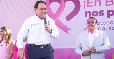Lazo rosa en la lucha contra el c�ncer de mama