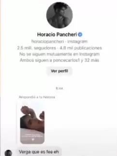 Mensaje Horacio Pancheri