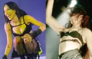 VIDEO Danna Paola cae en el escenario!