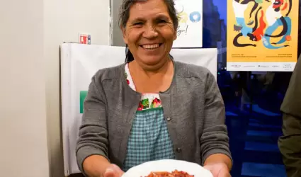 Luisa Anaya Prez, cocinera tradicional de Hidalgo