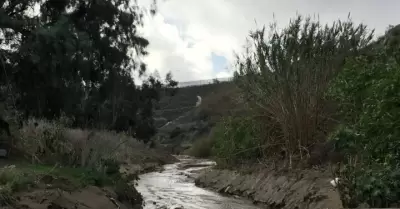 Valle del r�o Tijuana