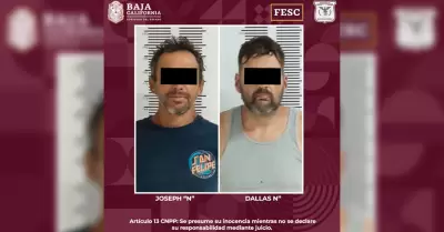 Detienen en San Felipe a dos fugitivos de Estados Unidos
