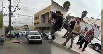 Traslado de detenidos en bloqueo de taxis a La Peni