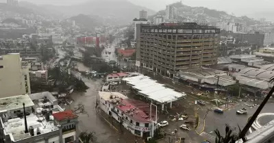 Devastaci�n en Acapulco