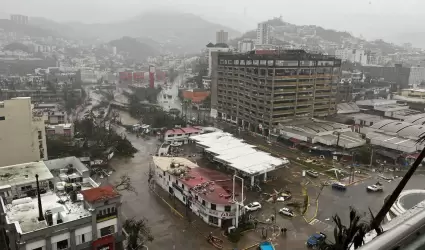 Devastacin en Acapulco