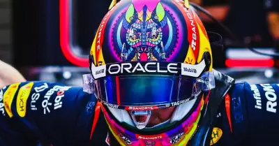 Casco de "Checo" P�rez