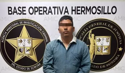 Detenido por homicidio en Nogales